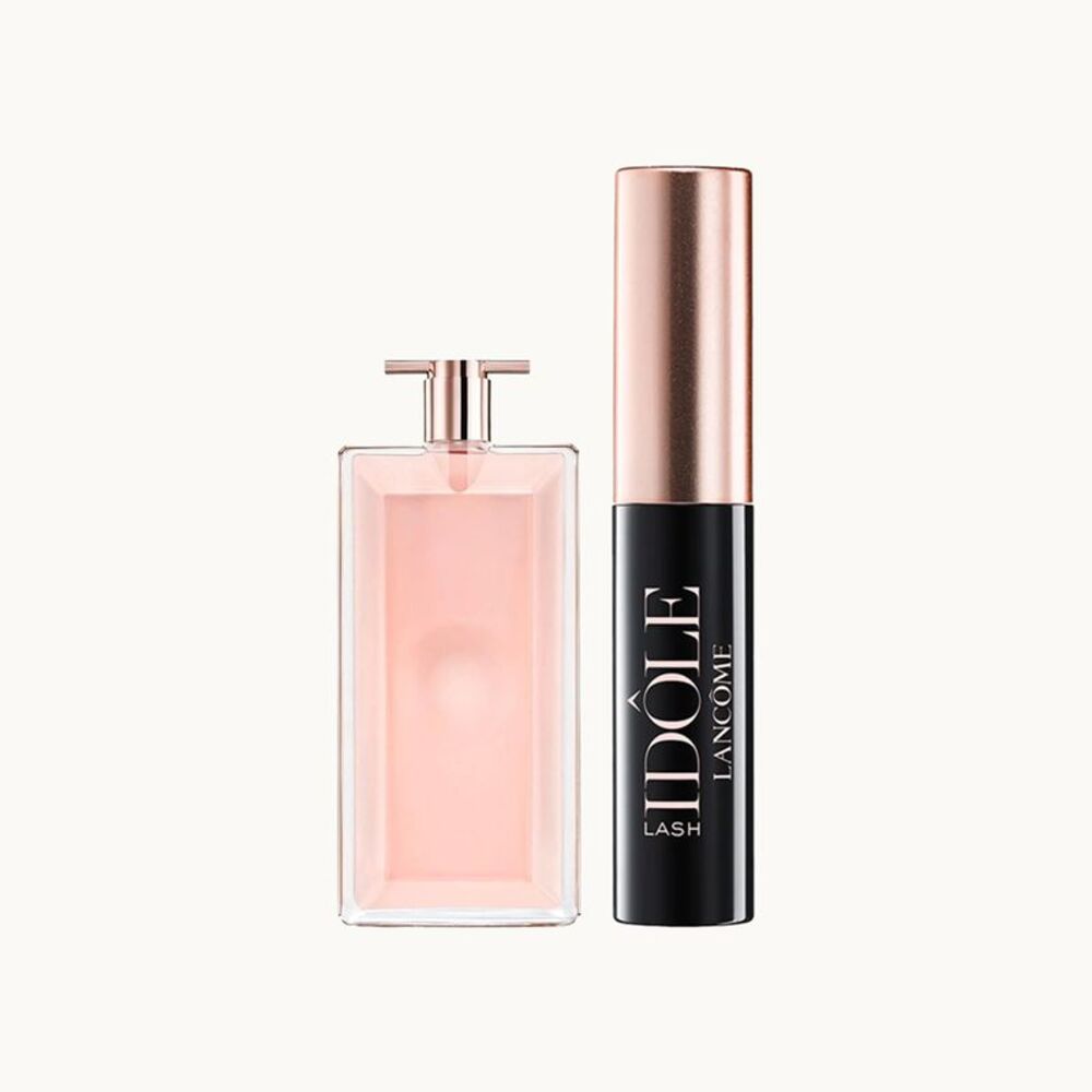 Lancome Idole Le Parfum Set(5ml Mini+Lash Idole Glossy Black Mascara 2.5 ml)-New